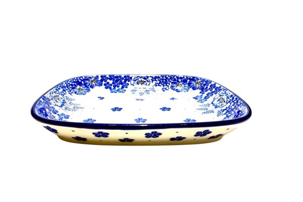 159 Bunzlau Rechthoekige schaal 1975X 159 Schotel rechthoek 22,5x19cm